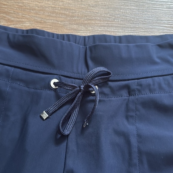 Olsen Lisa Pants in navy blue color - Picture 4 of 11